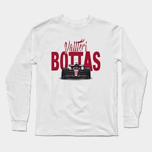 Valtteri Bottas Racing Car Long Sleeve T-Shirt